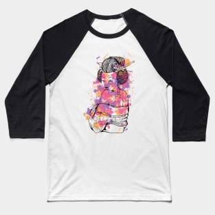 Oriental Girl Baseball T-Shirt